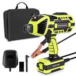 Krovtoy Upgraded Welding Machine, 220V Handheld Welder with IGBT Inverter 6 Variable Current Adjustment,20-120Amp Adjustable Output Current,Suitable for 3/32″- 1/8″ (2.5-3.2mm) Welding rods (Green)