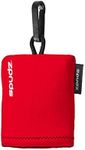 SPUDZ Classic | Microfiber Cloth Screen Cleaner and Lens Cleaner | Open Bottom | Red | 10 x 10 Inches