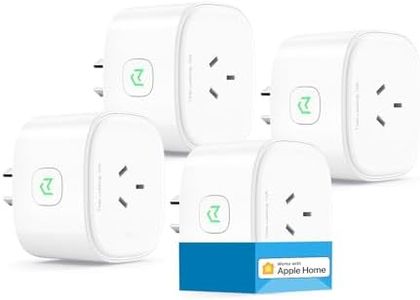 meross Smart Plug Works with HomeKit, 4 Piece