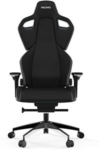 RECARO Exo FX High End Gaming Stuhl & Bürostuhl Ergonomisch [TÜV-Zertifiziert] | Made in Germany | Lordosenstütze & Anti-Submarining Hügel | Stufenlose Einstellung über Handräder, Pure Black