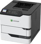 Lexmark MS823dn Monochrome Laser Printer for Office, Two-Sided Printing, Print Speed 65 ppm, 2.4 inch Color LCD Display, 1200 DPI, Black/Grey (50G0200)