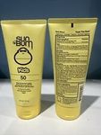 Sun Bum Kids SPF 50 Clear Sunscreen Lotion - 2 Pack - Water Resistant - Exp 1/25