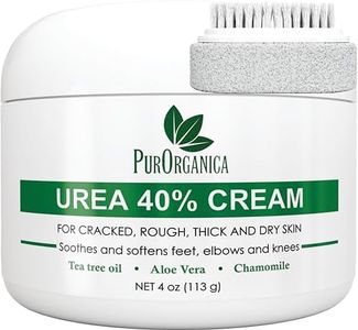 PurSources Urea 40% Foot Cream - No Pumice Stone - Best Callus Remover - Moisturises and Rehydrates Feet, Knees & Elbows - For Thick, Cracked, Rough, Dead & Dry Skin - 120ml - .