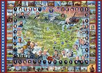 White Mountain 549 US (Jigsaw Puzzle, United States Presidents, 1 EA