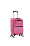 Skylark Cabin Carry Suitcase 20" Lightweight 4 Wheel Spinner 3-Digit Combination Lock Soft Shell Luggage Hand Luggage Flight Bag for EasyJet Ryanair Birtish Airways and All Other Airlines 55x35x25