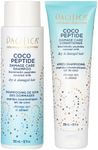 Pacifica Shampoo & Conditioner Set - Coco Peptide Damage Care Hair Care - Repair Colored, Heat Treated Hair, Split Ends & Breakage, for Dry Hair Clean Vegan & Cruelty-Free Dermatologist Tested