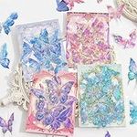 3D Butterfly Stickers Set, Ice Crys