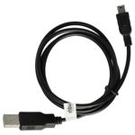 vhbw USB data cable suitable for Sony Playstation Portable PSP-1000, PSP-1004, PSP-2000, PSP-2004, PSP-3000, PSP-3004, Slim Lite console