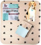 JALPUPPY 2 Pack XL Washable Whelping Pee Mats, 4 layers, 80 cm x 90 cm or 31" x 35" Aussie supply, Anti Slip Gel grip underside keeps mat in place, Suits Car, Truck Back Seat, Dog Mat, Dog Pad, Very Reusable Pee Pads, Totally Waterproof for Cat litter box or Cat litter tray. Dog crate or Dog kennel Very Washable Dog Pee Pad, Wee Pad and Dog Playpens Peepeego mats. Pet Sofa Protector, Pet Car Mat, Fully Waterproof to 1 litre.