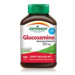 Jamieson Glucosamine Regular Strength 500 mg, 360 Count (Pack of 1) - Package May Vary