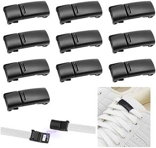 5 Pares Cierre Metal Cordones,Hebilla de Cordones Metálica,Universales Hebillas Magneticas para Cordones Zapatos,Cierre de Cordón Hebilla,Hebilla de Cordón para Zapatos para Niños y Adultos Zapatos