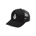 Volcom Full Stone Cheese Curved Peak Cap in Black