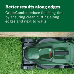 Bosch EasyMower 18V Cordless Lawn Mower, 32cm Cutting Width