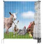Premier PoultryNet Electric Fence 48" H x 164' L Double Spiked White - Premier Top Seller