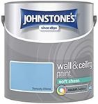 Johnstone's - Wall & Ceiling Paint - Dynasty China - Soft Sheen Finish - Emulsion Paint - Fantastic Coverage - Easy to Apply - Dry in 1-2 Hours - 12m2 Coverage per Litre - 2.5L