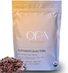 ORA Cacao Nibs, 16oz - Organic, Ethical, Regenerative, Heavy Metals Tested, Unsweetened
