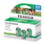 Fujifilm 600018965 Fujicolor Superia X-TRA 400 Color Negative Film (3 Pack)