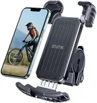 Statik Universal Motorcycle Phone Mount, Bike Phone Holder, Handlebar Mount for All Smartphones