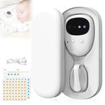 Bed Wetting Alarm Children, Wireless Bedwetting Alarm, 3 Alert Modes Pee Monitor with Sound & Vibration, Bedwetting Monitors for Potty Training, Care of Kids and Elderly, White