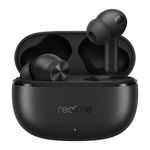 realme Buds T200x True Wireless Earbuds with 12.4mm Dynamic Bass Drivers, 25 dB ANC, Quad Mic, 45ms Latency, Upto 48 Hrs Playback, Fast Charge, IP55 Rated, BT 5.4 (Pure Black)