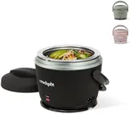 Crock-Pot Electric Lunch Box, Portable Food Warmer for On-the-Go, 20-Ounce (591 mL), Black Licorice