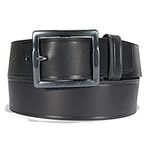 Carhartt Garrison Work Belt, Black with Matte Gunmetal Finish, 46