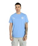 Manchester City Essentials Tshirt Unisex, Blue, Medium