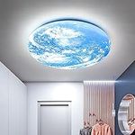 13 inch Earth-style Dimmable Flush 