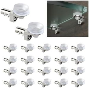 20Pcs Shelf Pins Kit Shelf Pegs Shelf Support Peg Bracket Holder for Cabinet Shelves Furniture Book Shelves