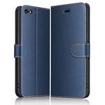 ELESNOW Case for iPhone 6 Plus / 6S Plus - 5.5", PU Leather Wallet Flip Case Cover Magnetic Closure Compatible with iPhone 6 Plus / 6S Plus (Blue)