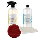 Restorers Deep Leather Cleaner & Protection Conditioner Care Kit for Cleaning & Protecting Car Interiors, Furniture Suite, Sofa, Settee, Jackets & Leather Items, 2x 500ml - Leather Repair Company