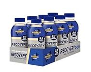 For Goodness Shakes Vanilla Flavour Recovery Drink, 15g Protein, Ready-To-Drink, Fat-Free, Packed With Essential Recovery Vitamin D, B12, Folic Acid & Niacin Protein Shake Drink, 235 Kcal, 8x435ml