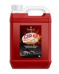 Shatras 5 Ltr Foam Car Wash Shampoo Concentrate - pH Neutral, Thick Suds With Shine Enhancing Formula - Bubblewash Snow Car Foam Shampoo That Works With Both Bucket Wash And Foam Cannon