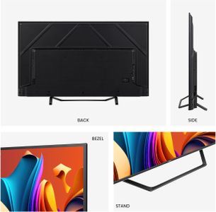 Hisense 65" 4K QLED Smart TV – Ultra HD HDR Display