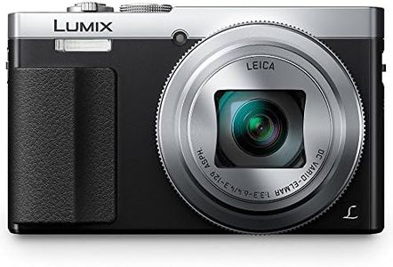 PANASONIC LUMIX ZS50 Camera, 30X LEICA DC Vario-ELMAR Lens, 12.1 Megapixels, High Sensitivity Sensor, Eye Viewfinder, DMC-ZS50S (USA SILVER)