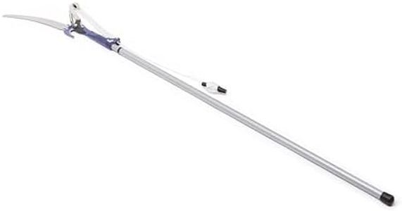 Amazon Basics 9.5 Foot Extendable Tree Pruner Pole Saw, Blue