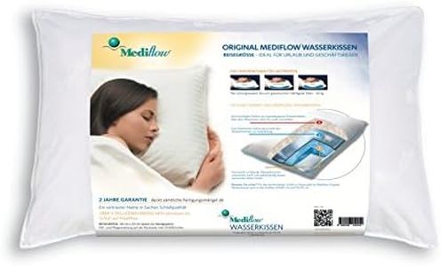 Mediflow 1041 Das Original Wasserkissen in Reisegröße 53x34cm, Weiß