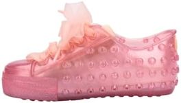 mini melissa Polibolha Special Sneakers for Little Kids, Pearly Pink, 12