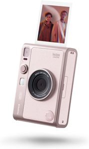 Instax Mini EVO Hybrid Instant Camera – Gentle Rose