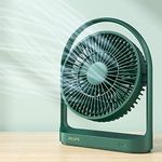 JISULIFE Desk Fan, Small Portable B