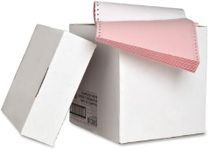 Sparco Dot Matrix Print Continuous Paper, Assorted Color