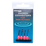 Drennan Dacron Connectors: Pink 14-16