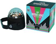 Tinc Boogie usb powerd Mini Disco DJ 3W Stage RGB LEDs, Sound Activation and Rotation. Glitter Ball Changing Light for Home, School or Office, Multi-Colour(package may vary)