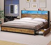 BTHFST Full Size Bed Frame with Hea