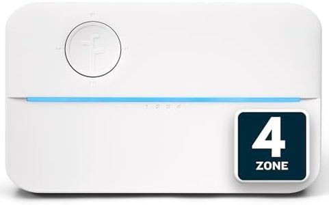 Rachio 3rd Gen: Smart 4-Zone Sprinkler Controller, App Enabled Automated Water Scheduling, Compatible with Alexa, DIY Simple & Fast Install