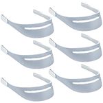 6 Packs CPAP Headgear Compatible with Philips Dreamwear - 6 Packs Headgear Straps to Well Reduce Strap Slip-Off and Great Comfort & Softness, Great Value Kit Long Term Supplies