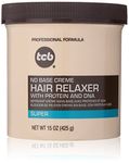 TCB No Base Hair Relaxer Creme, Super, 15 Ounce