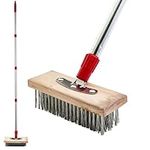 60" Deck Wire Brush Long Handle, St