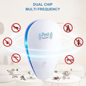 Ultrasonic Pest Repellent Plug-In – Indoor Electronic Mouse & Insect Control, 4-Pack