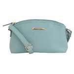 LAPIS O LUPO Women's Synthetic Sling Bag (Light Turquoise)